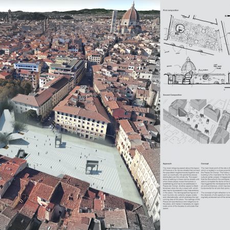 American Cultural Center in Piazza dei Ciompi – Award Winning Student Project